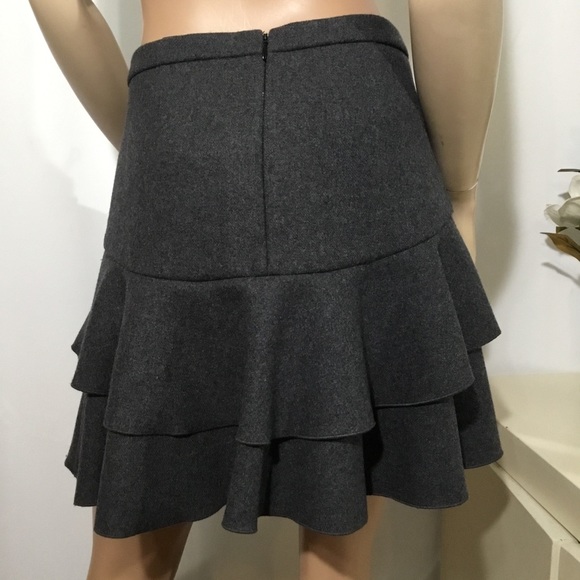 J-CREW - dark grey  skirt (A53 - Picture 3 of 5